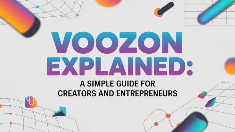 Voozon Explained: A Simple Guide for Creators and Entrepreneurs
