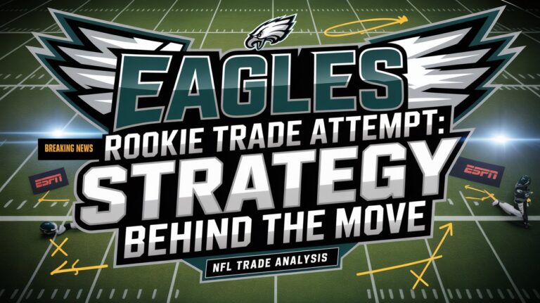 Eagles Rookie Trade Attempt: Strategy Behind the Move