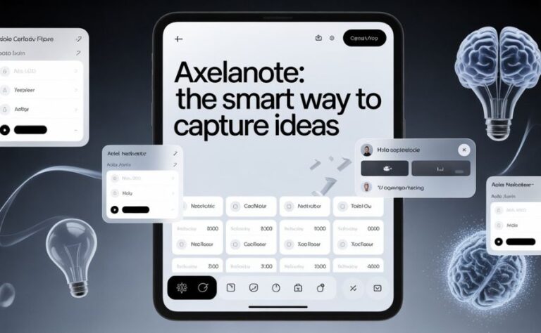 Axelanote: Organize Your Thoughts Effortlessly