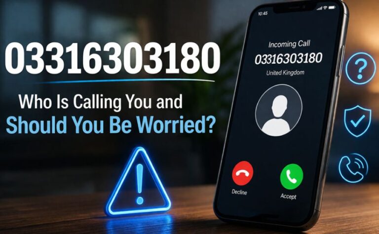03316303180: Who Might Be Calling and Why