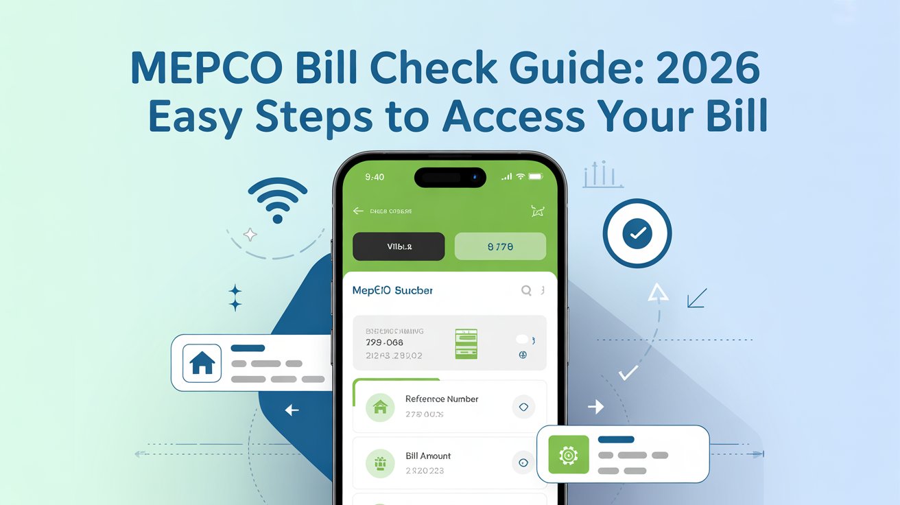 MEPCO Bill Check Guide: 2026 Easy Steps to Access Your Bill